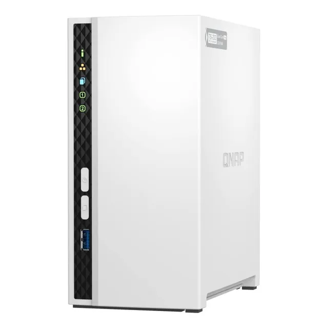 Servidor Nas Qnap Ts-233 2 Bahias 2gb Ram 2ghz Quad Core