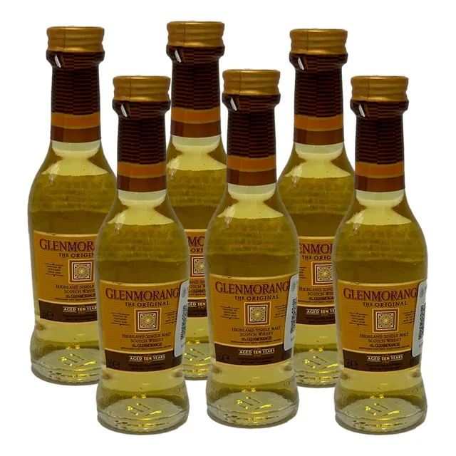 Pack De 6 Whisky Glenmorangie Original 50ml