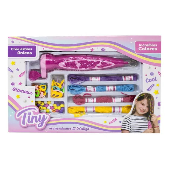 Máquina Para Hacer Trenzas Set De Bijouteri Infantil X U.