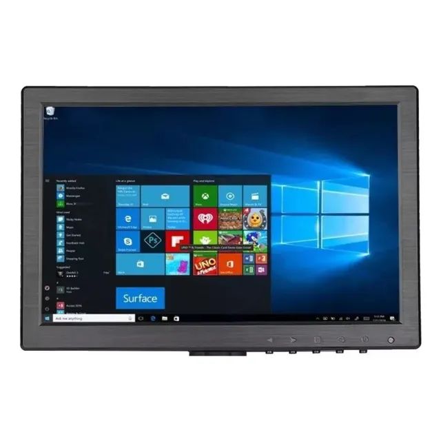 Monitor 10 Pulgadas Hd Led Con Hdmi Bnc Rca Vga Usb