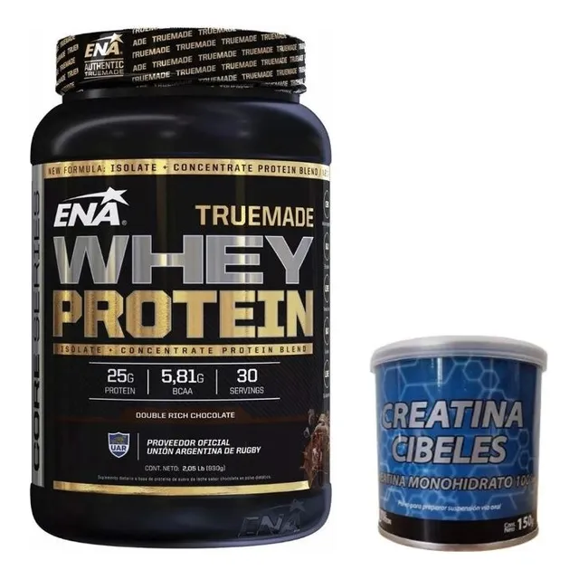 Ena Sport True Made Proteínas 2lb + Creatina Cibeles 150g