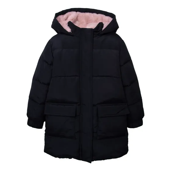 Parka  Negro Niña Pillin (pvd835-26neg)