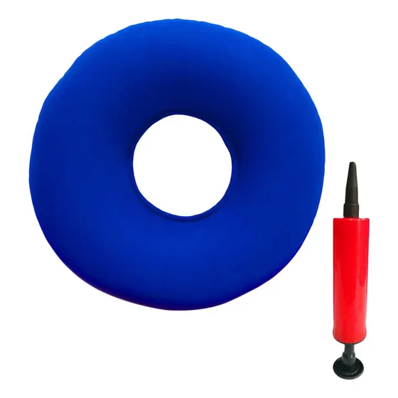 Cojín Asiento Inflable Ortopédico Uso Hemorroides Coxis Otro