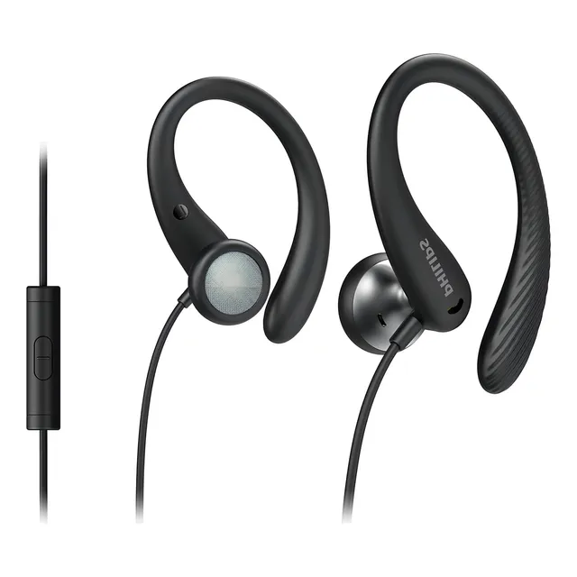 Auriculares Deportivos Philips Taa1105bk/00 Con Micrófono