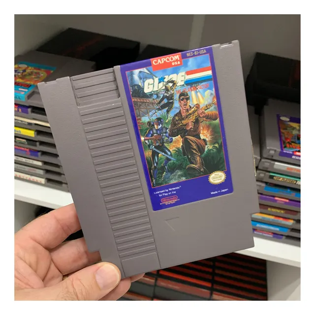 Gi Joe Atlantis Nes Nintendo Jogo 100% Original Nintendo