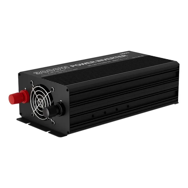 Inversor De Corriente Para Auto 12v/24v A 110v  3000w 2 Usb