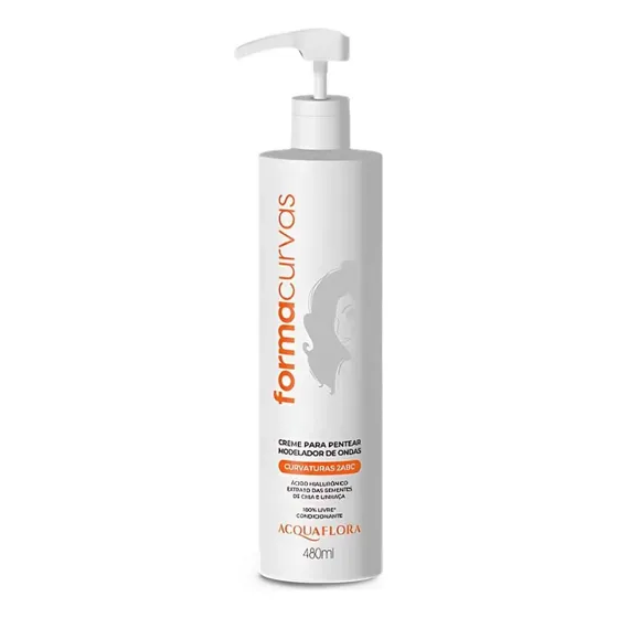 Creme Modelador De Ondas 2abc Forma Curvas 480ml Acquaflora