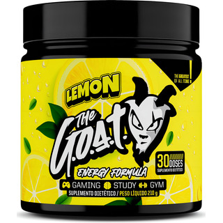 Bebida Gamer The Goat - Foco, Energia, Concentração, Memória Sabor Lemon Bebida Gamer The Goat - Foco, Energia, Concentração, Memória Sabor Lemon