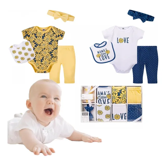 Regalo Para Baby Shower Set 2 De Conjuntos Bebe Hudson Baby