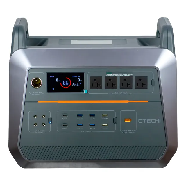 Estacion De Energia Portatil 1800w  Ctchi 1536wh