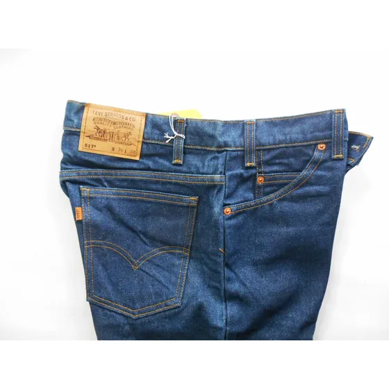 Pantalon Levis Azul Naranja  Made In Usa Talla 34-32 Ep 1990