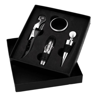 Set Utensilios Vino Destapador Arillo Tapon Corta Gotas Set Utensilios Vino Destapador Arillo Tapon Corta Gotas