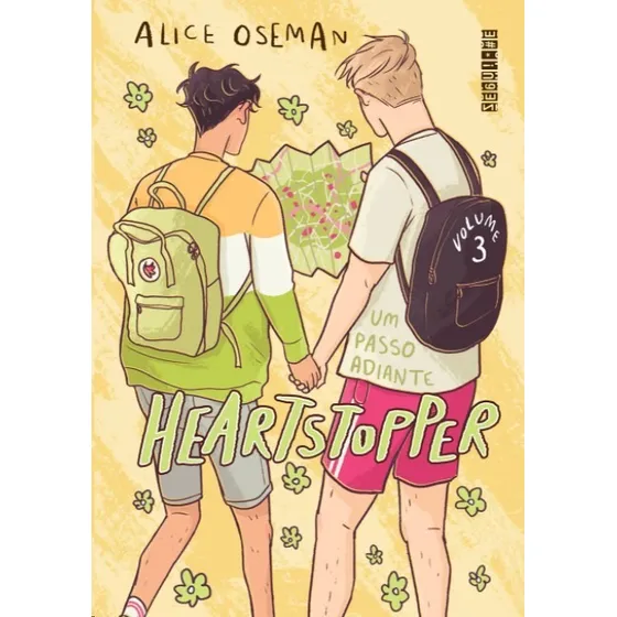 Livro Heartstopper Alice Oseman 1ª Edição Um Passo Adiante 2022 Português Editora Seguinte