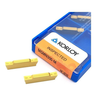 Pastilha Korloy Mgmn300 Inserto 3mm Pastilha Korloy Mgmn300 Inserto 3mm