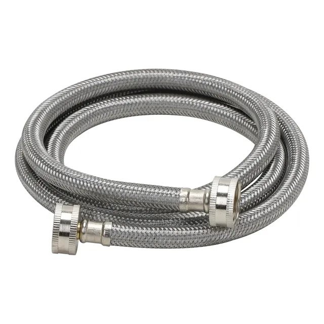 Manguera Para Lavadora Canilla Fluidmaster 3/4 Acero 152 Cm