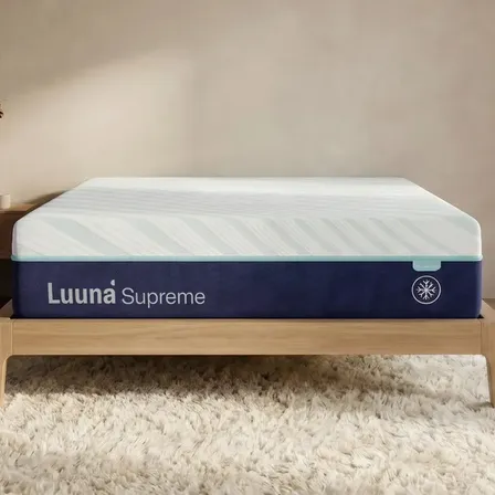 Colchão King Luuna Supreme Cooling Firme, 4 Camadas De Espuma 32 Cm Com Bloqueio De Movimento