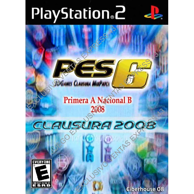 Ps 2 Pes 6 Liga Argentina Clausura 08 / Fisico Completo