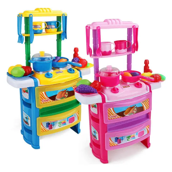 Cocina De Juguete De Niña Con Agua Y Sonido