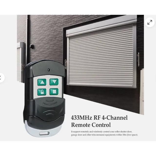Control Remoto Porton Cortina Enrollable Tipo Elefante