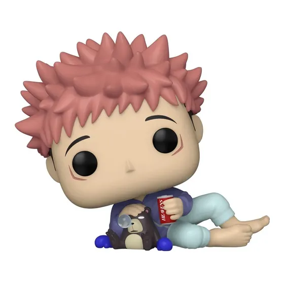 Fingura De Accion Yuji Itadori Con Tsukamoto Doll 1117 Exclusivo Jujutsu Kaisen Funko Pop!