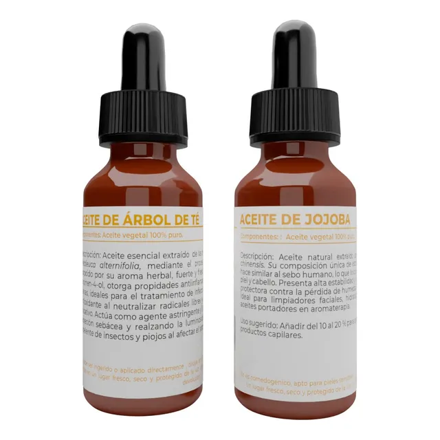 Aceite Esencial Árbol De Té + Aceite De Jojoba