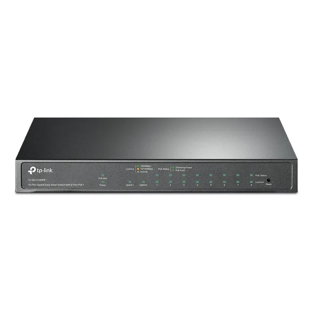 Switch De Escritorio Tp-link 10 Ptos 8 Poe / Tl-sg1210mpe