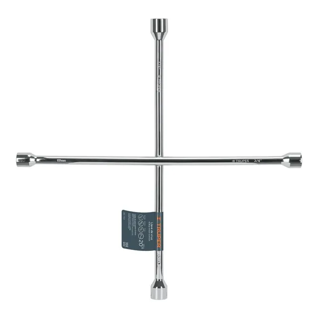Llave De Cruz 20 Truper 15481