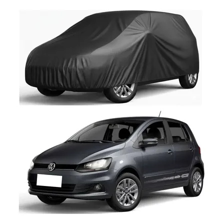 Capa Cobrir Carro Couro Forrada Anti-gato Volkswagen Fox