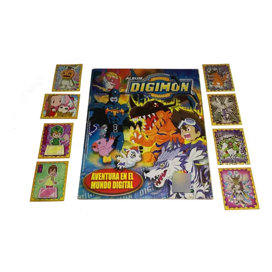 Laminas Album Digimon Adventure Salo