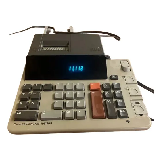 Calculadora Para Oficina Texas Instruments Ti-5130 Ii