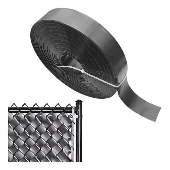 Cinta Plástica Cubre Cercos Para 3 M2 60 Metros 70 Broches