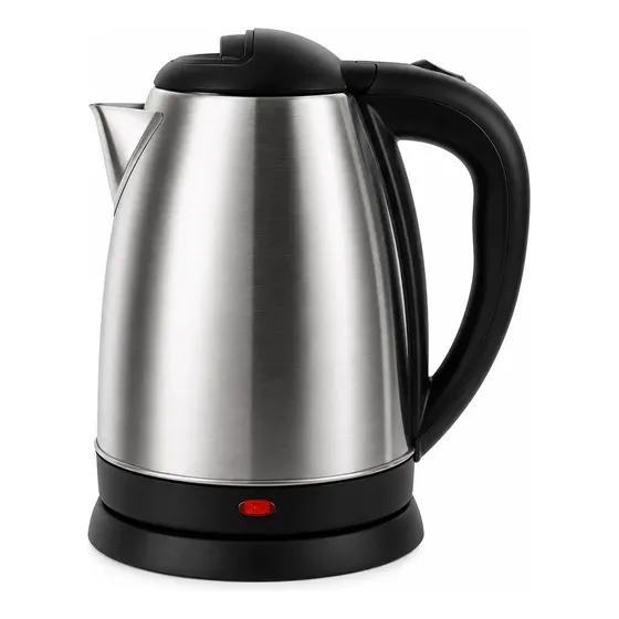 Chaleira Elétrica 1,8l Ferve Água Rápido Inox Café Chá Inox