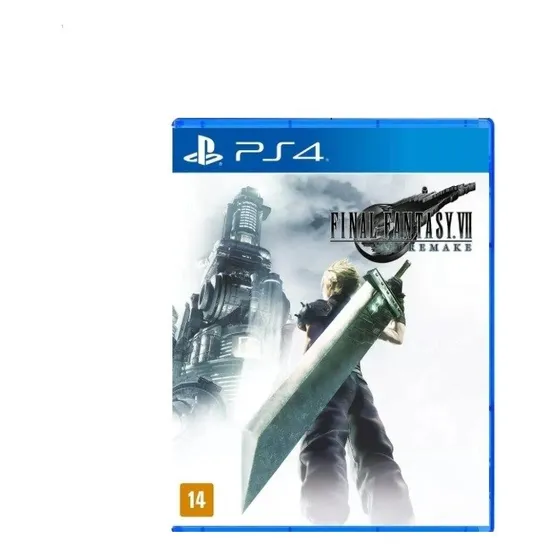 Final Fantasy 7 Vii Remake (midia Fisica Leg Pt-br) Ps4 Novo