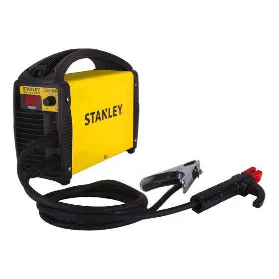 Soldadora Inverter Mma 130a Sirio140 Stanley 61338-b2c Color Amarillo