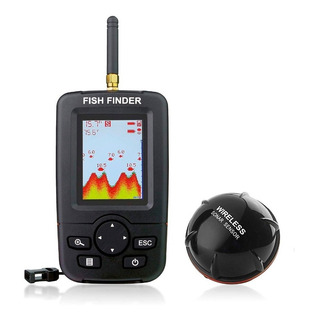 Sonar Fishfinder Com Transdutor Wireless A Pilha Sonar Fishfinder Com Transdutor Wireless A Pilha