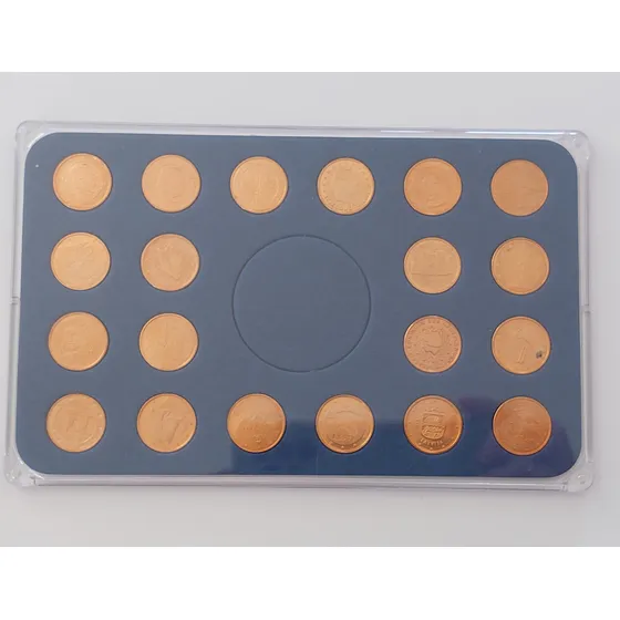 Alemanha 20 Moedas Set 1 Cent Euro