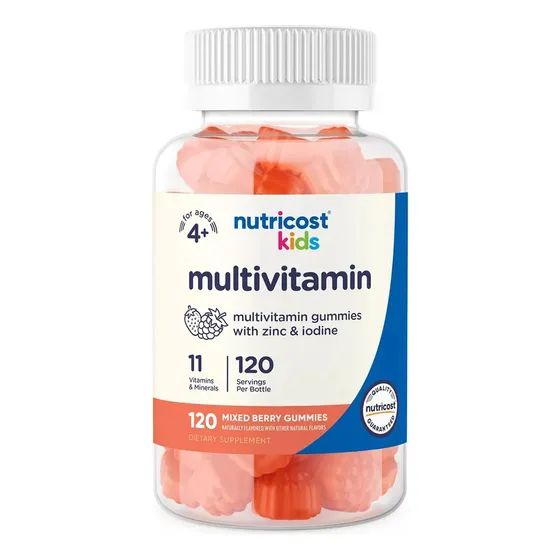 Original Nutricost Multivitaminico Para Niños 120 Gomitas