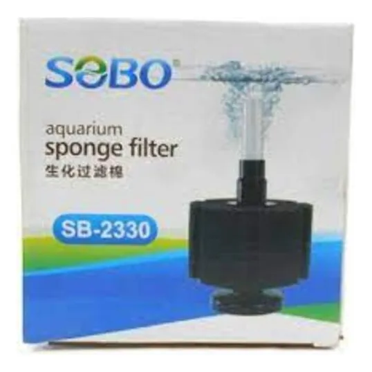 Filtro de esponja Sobo SB_2330 con capacidad máxima de 300L,