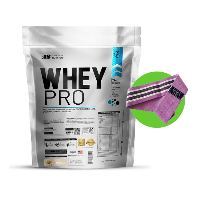 Whey Pro 3kg Cookies + Banda De Tela