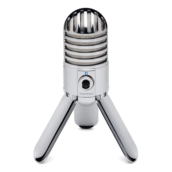 Micrófono Usb Meteor (plata)