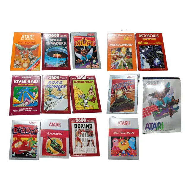 14 Juegos Atari  - Nuevos Sellados