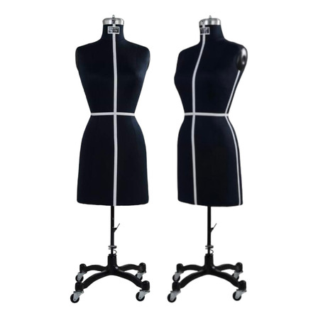 Busto Para Modista Talla Americana Color Azul Neoyorkino Busto Para Modista Talla Americana Color Azul Neoyorkino