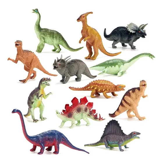 Pack 12 Mini Dinosaurios Sorpresa Cumpleaños Souvenir Niños