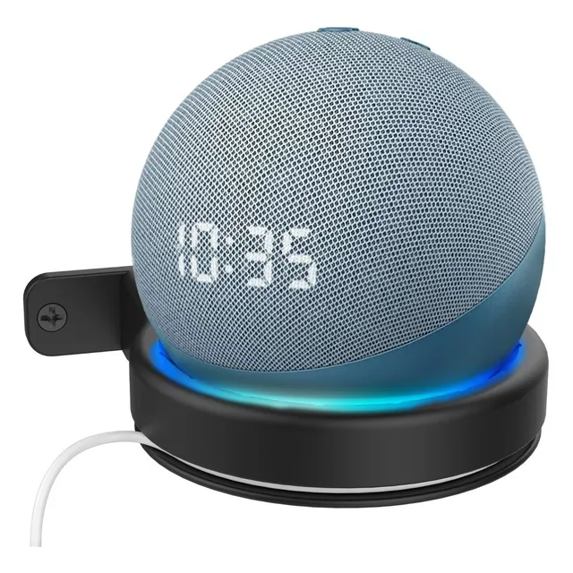 Pared Amazon Alexa Echo Dot 3er Y 4ta Gen Mod Pt96 Color Negro