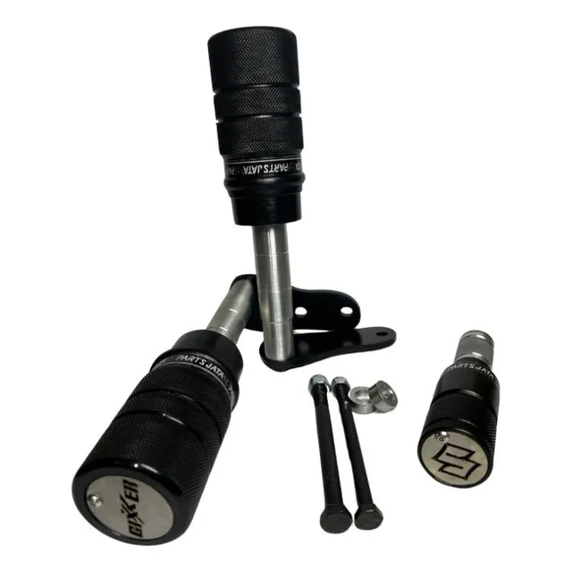 Combo Sliders De Motor + Slider De Exosto Gixxer 150 Naked