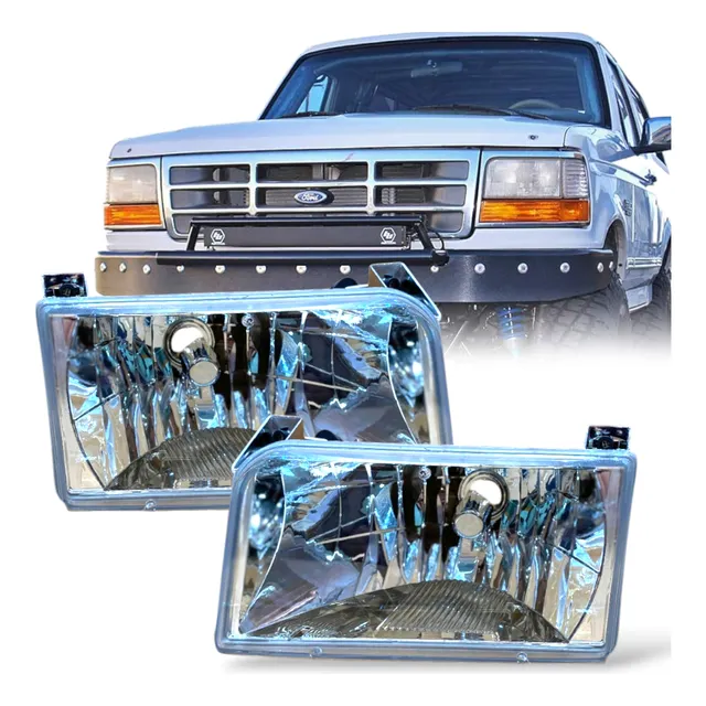 Faro Ford Bronco 1992/1998 F150 F350 Ojo De Gato