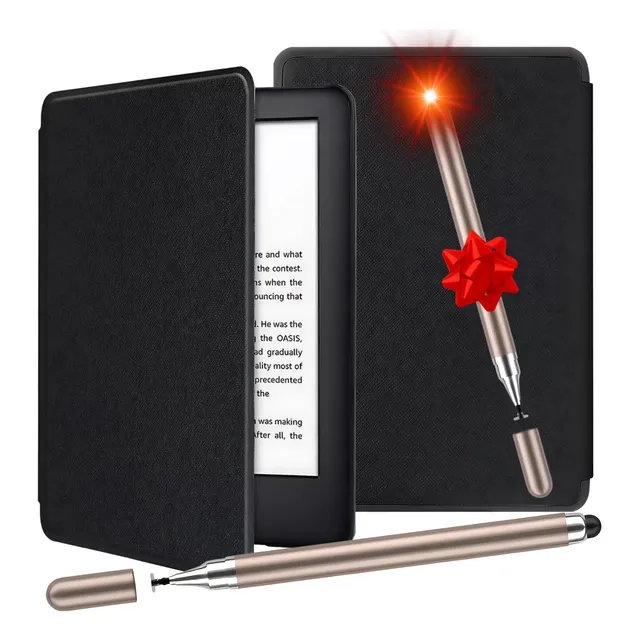 Funda Kindle Paperwhite 11ª Cuero Plegable Magnético.