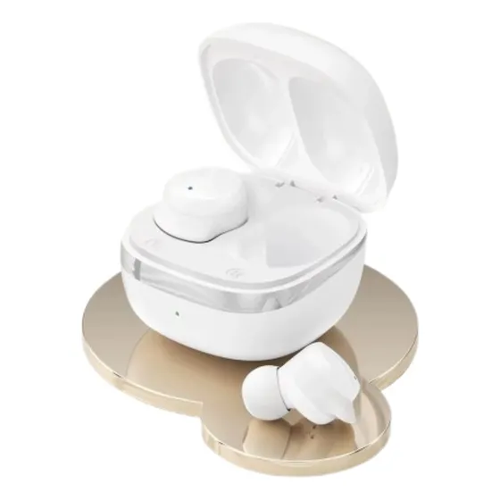 Fone Sem Fio Tws Compacto Bluetooth 5.2 Hi-fi Stereo Toocki Cor Branco