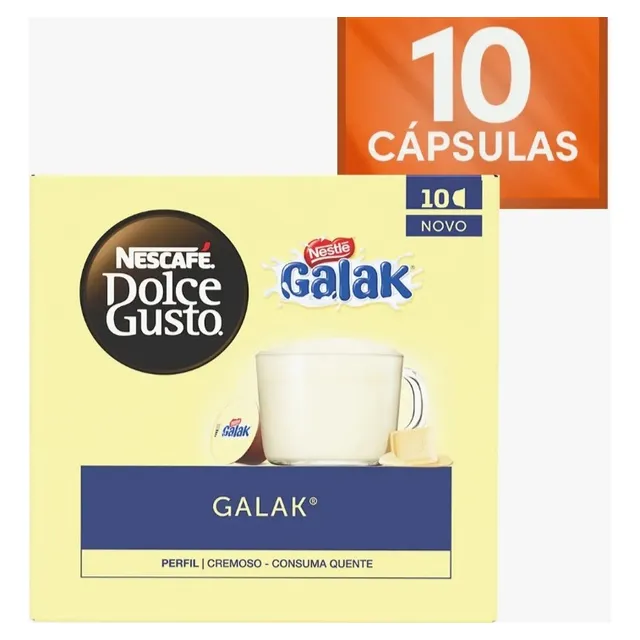Cápsulas De Café Dolce Gusto, Galak Chocolate Blanco