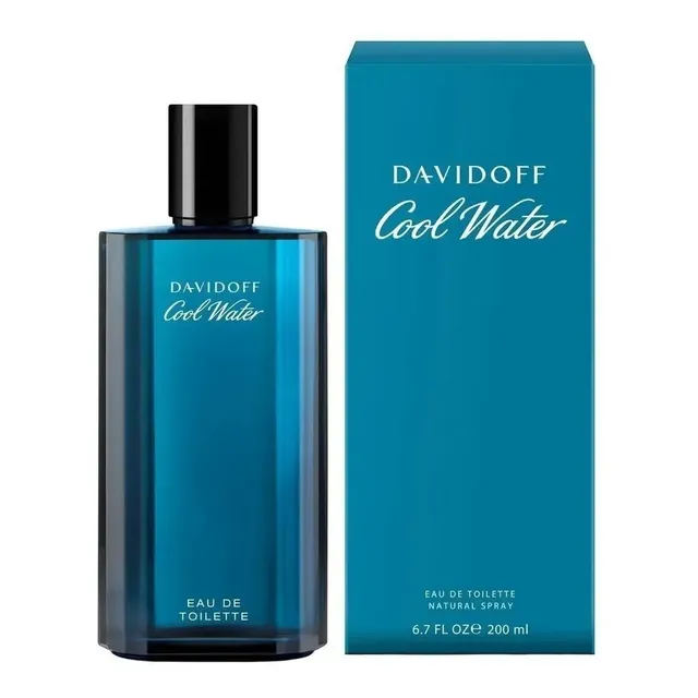 Perfume Davidoff Cool Water Eau De Toilette Masculino 200 Ml